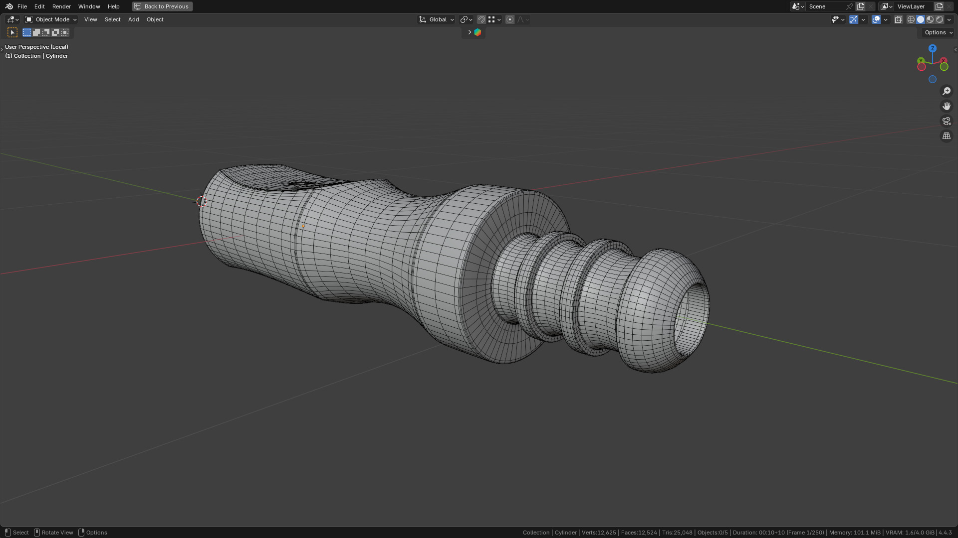 Frazier Suction Tube 3D model_35