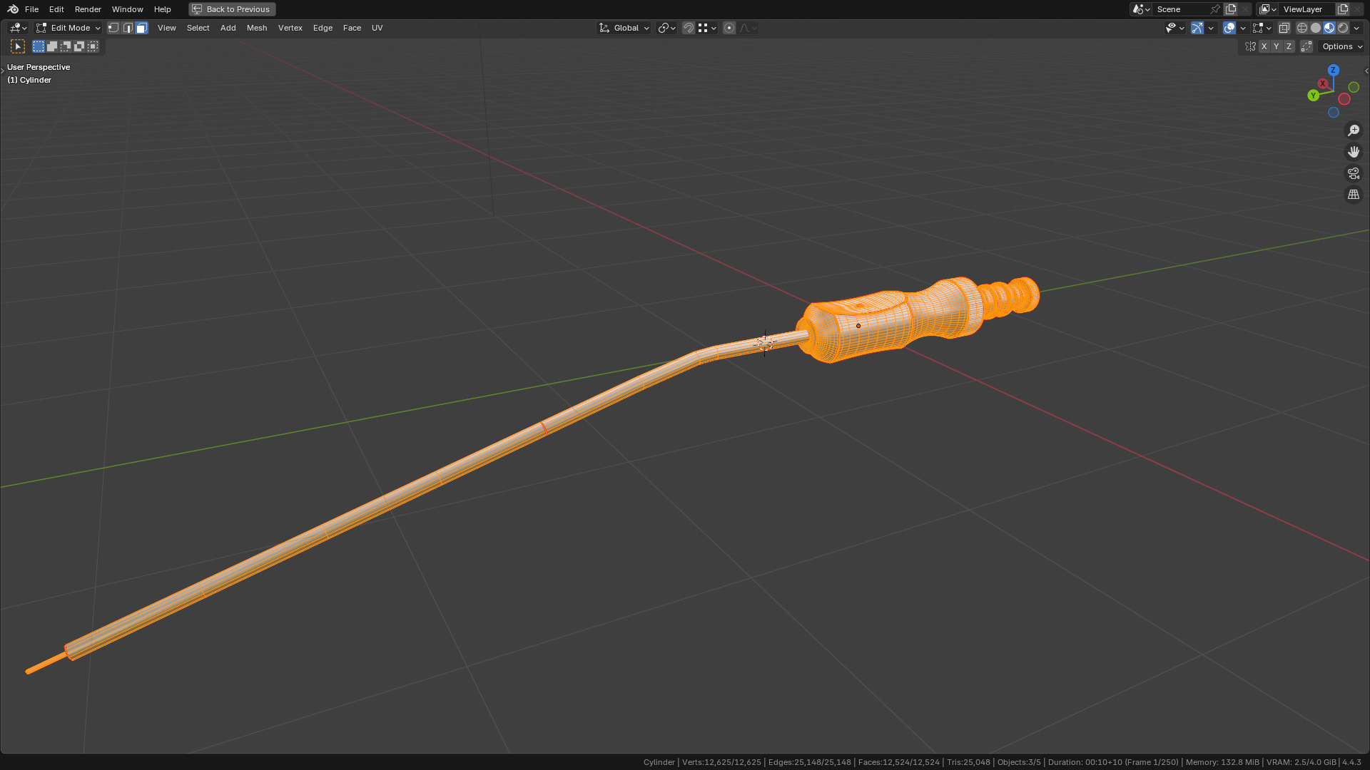 Frazier Suction Tube 3D model_41