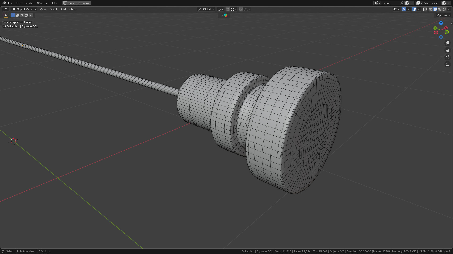 Frazier Suction Tube 3D model_37