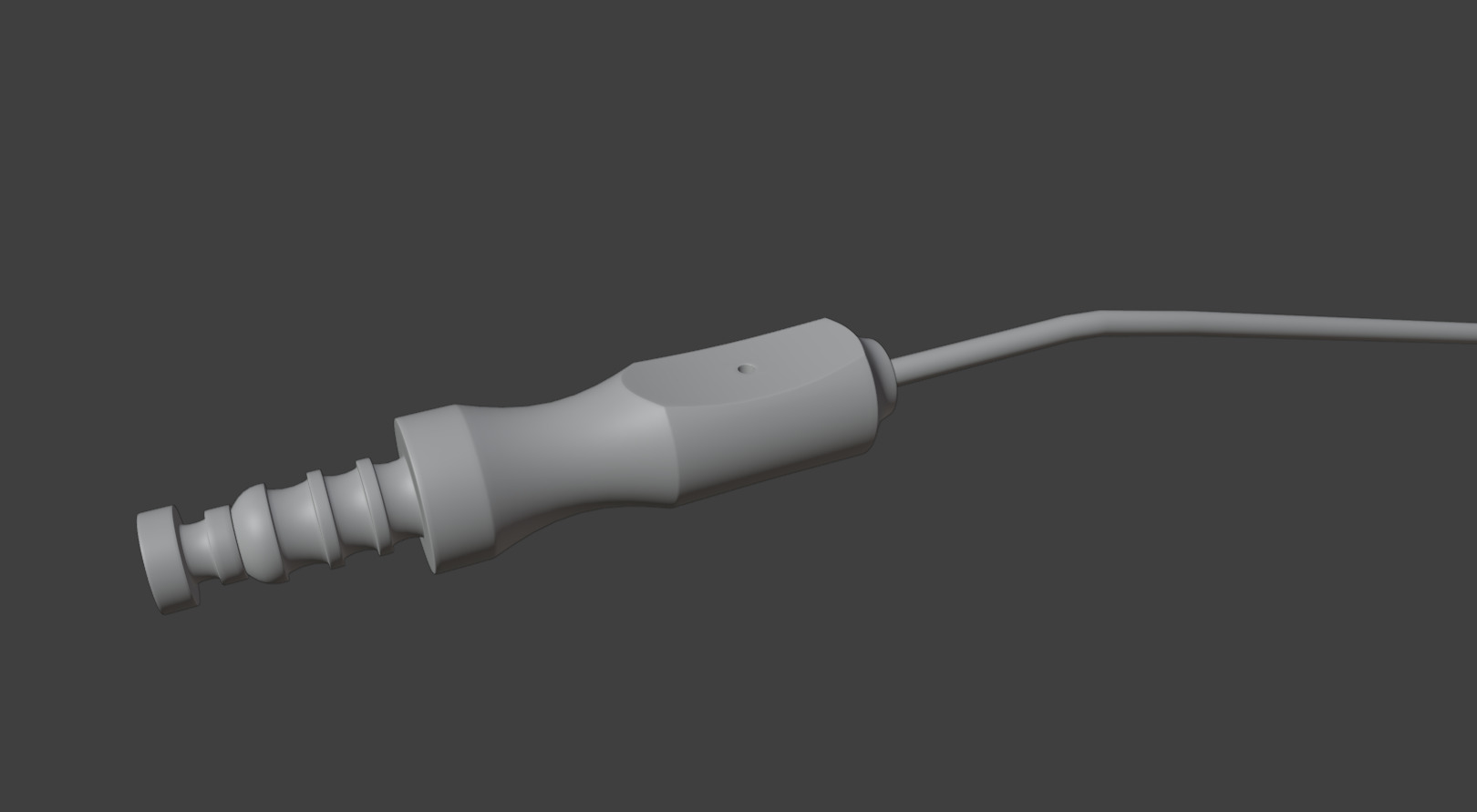 Frazier Suction Tube 3D model_3