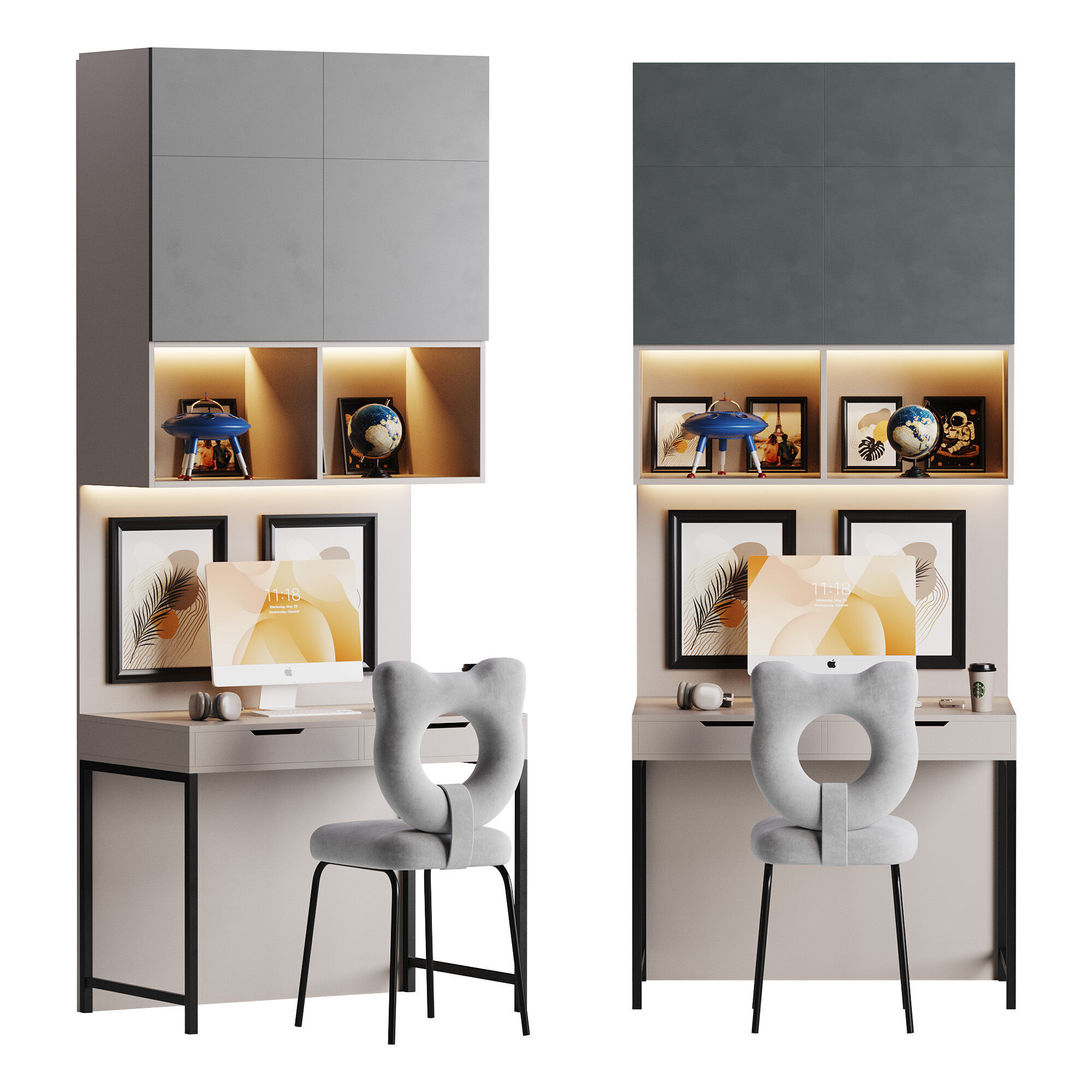 Workplace for Children 14 3D model_2