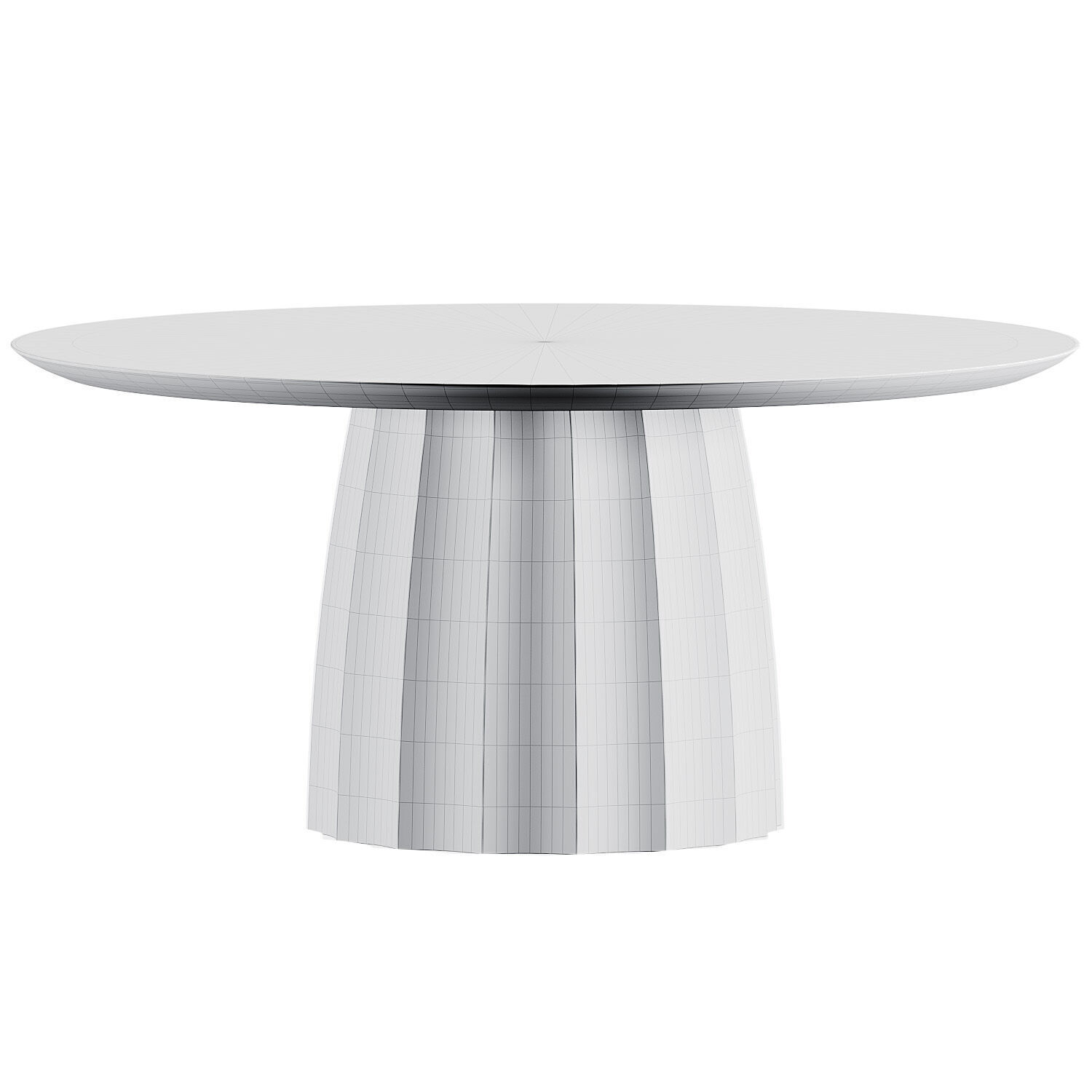 Time  Style Tsubomi Dining Table 3D model_4