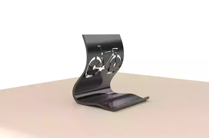 Bicycle-themed phone holder