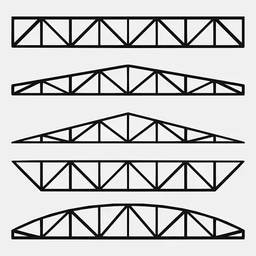 5 Models-Steel Roof Frames B