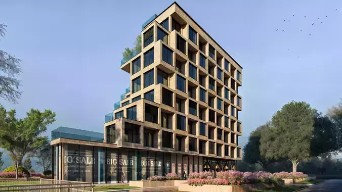 Pixelated Residential Complex