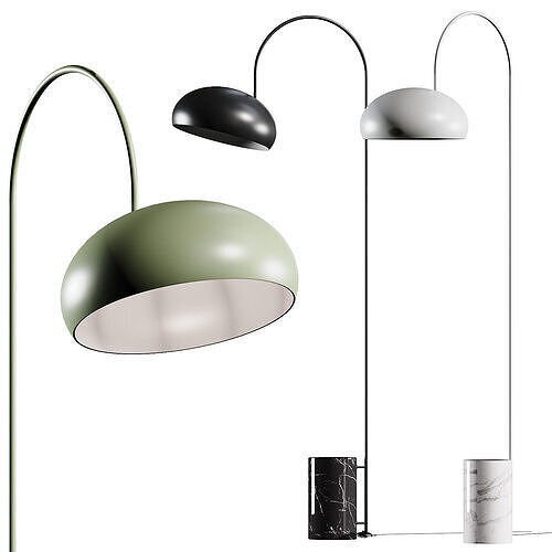 Made Studio Cara Floor Lamp 3D model