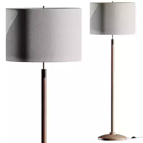 Altmar II Natural Maple Floor Lamp