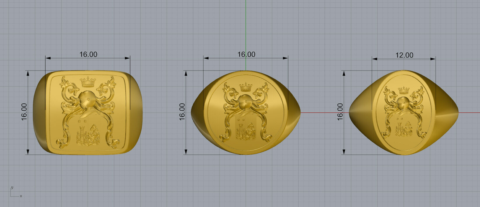 Crest of the Eternal Reach 3D print model_8