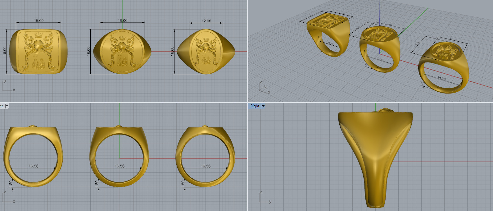 Crest of the Eternal Reach 3D print model_7