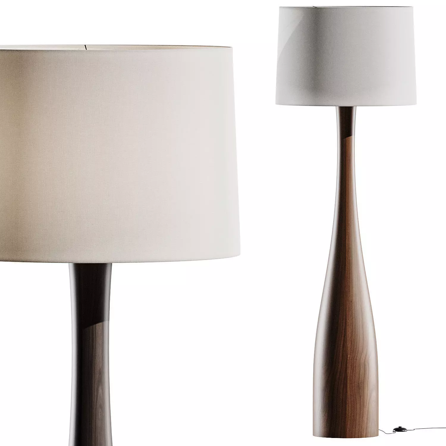 Arteriors Truxton Floor Lamp 3D model_0