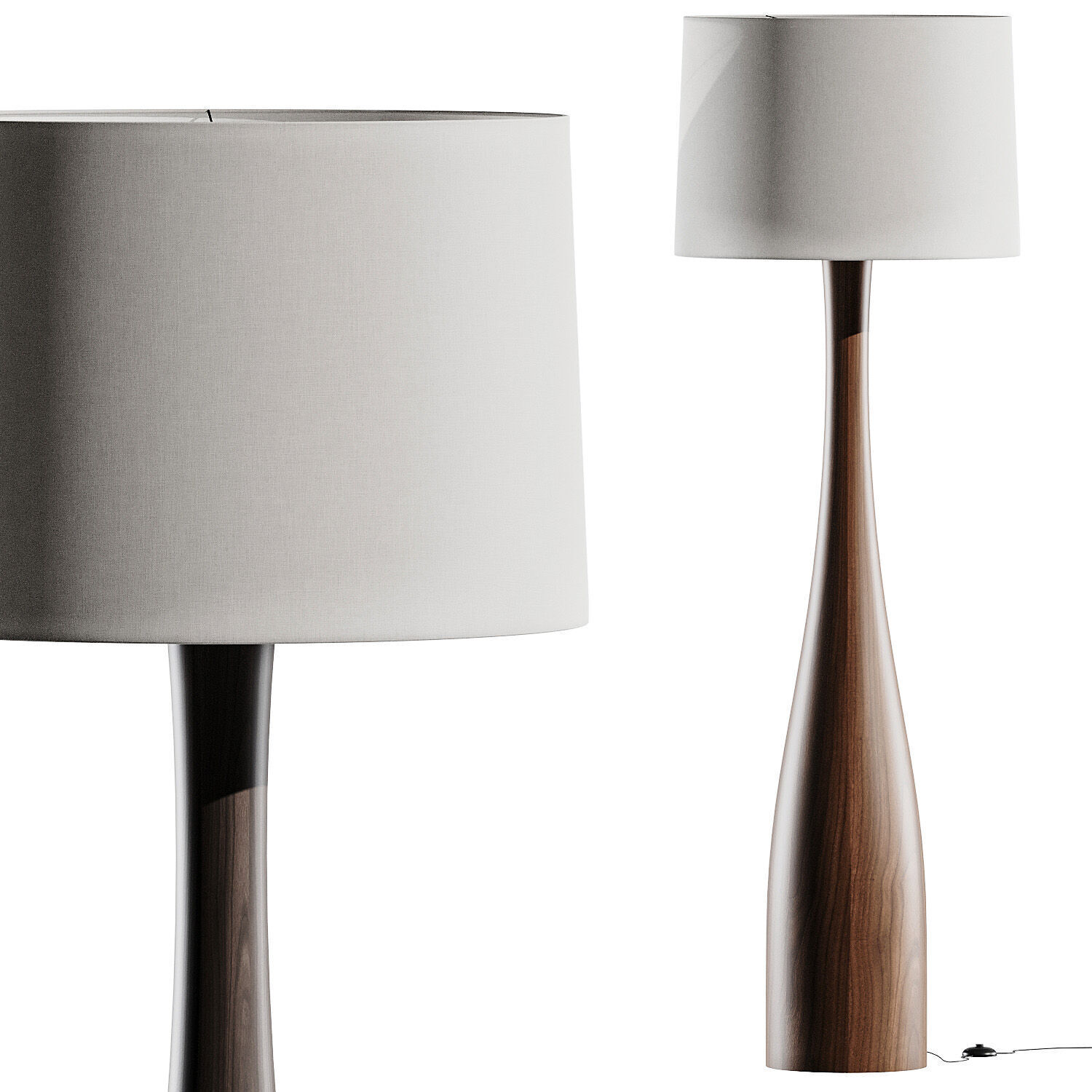 Arteriors Truxton Floor Lamp 3D model_2