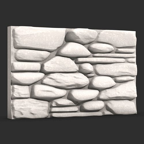 Stone Wall 372 3D print model