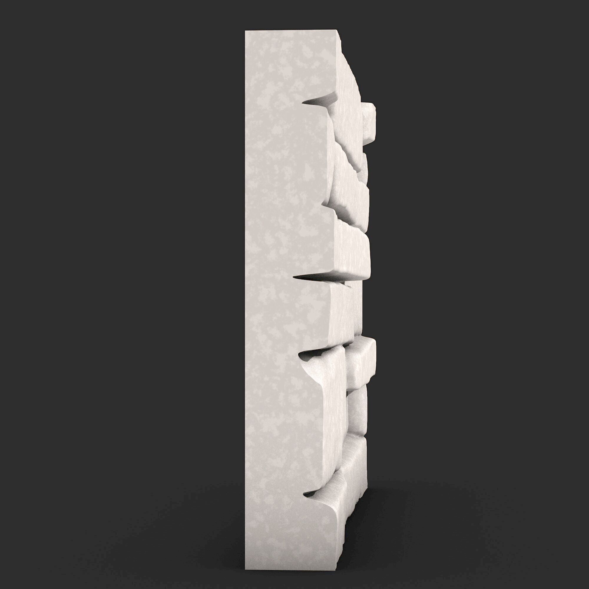 Stone Wall 368 3D print model_2