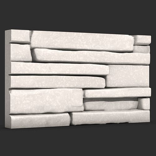 Stone Wall 368 3D print model