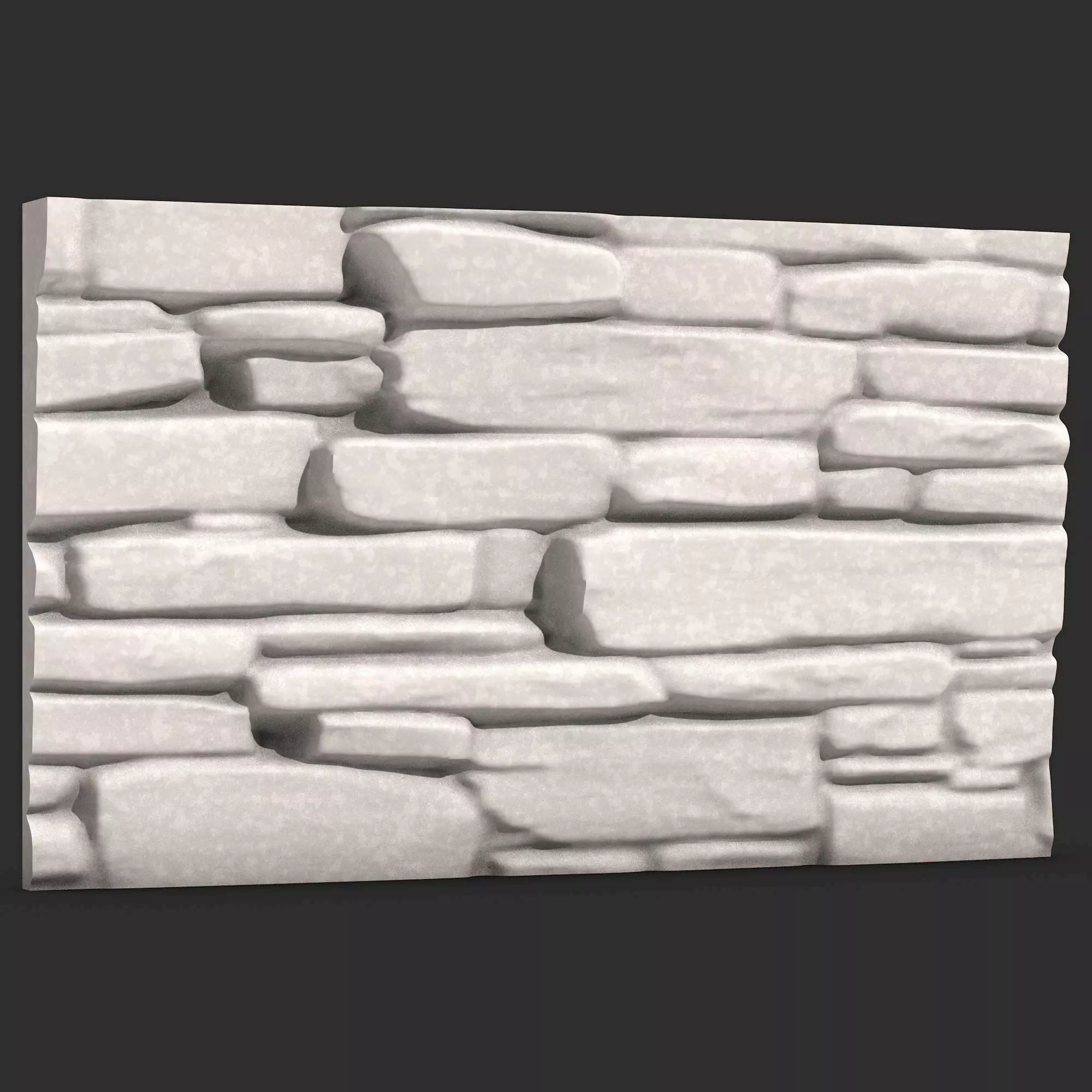 Stone Wall 367 3D print model_0