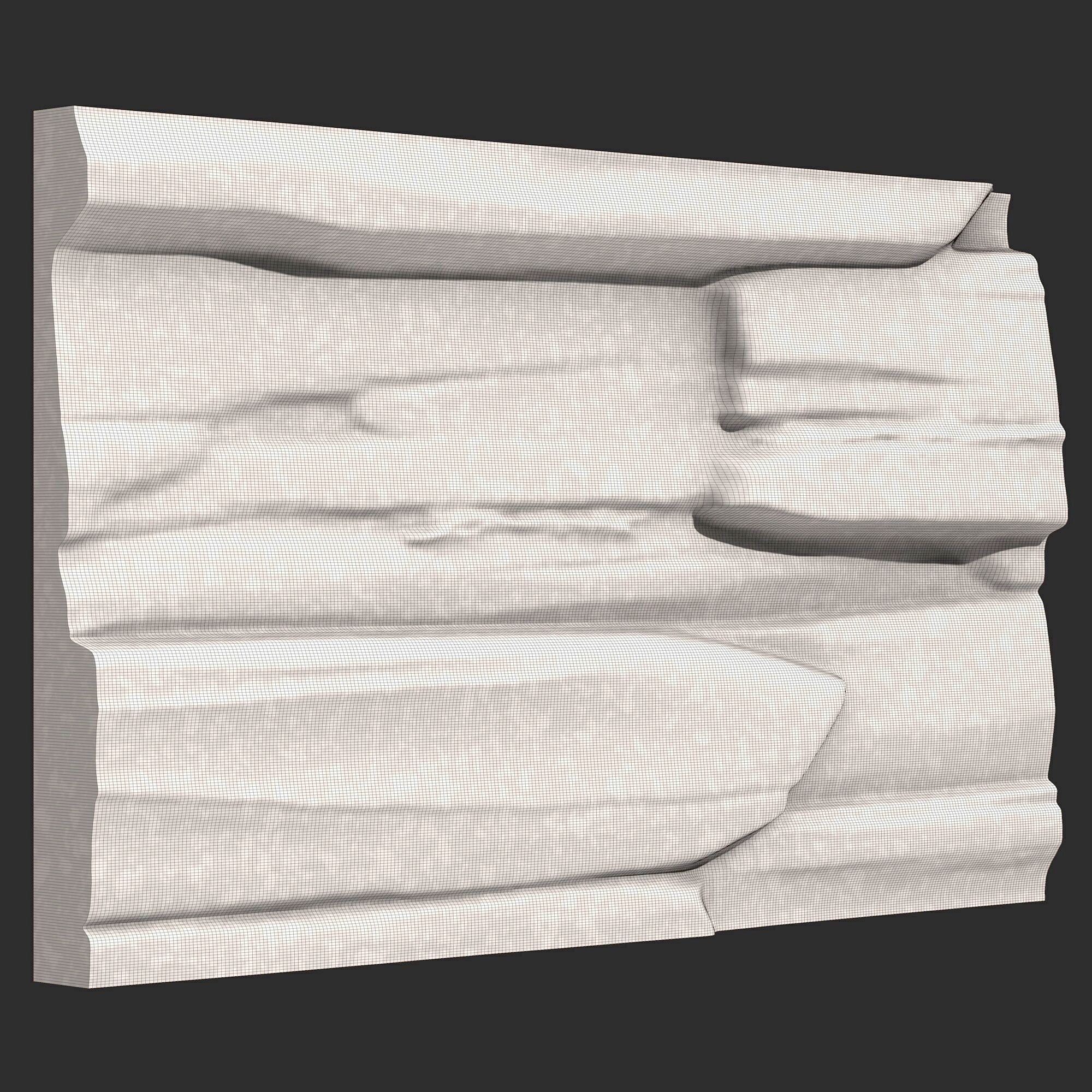 Stone Wall 366 3D print model_6