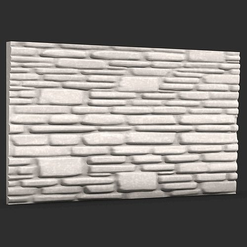 Stone Wall 365 3D print model