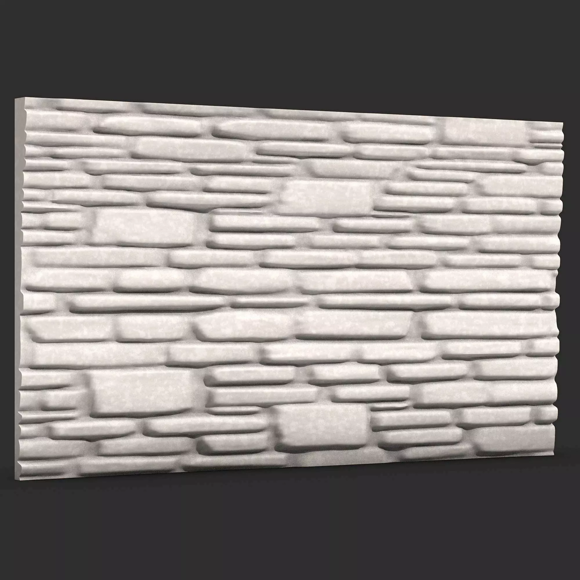 Stone Wall 365 3D print model_0