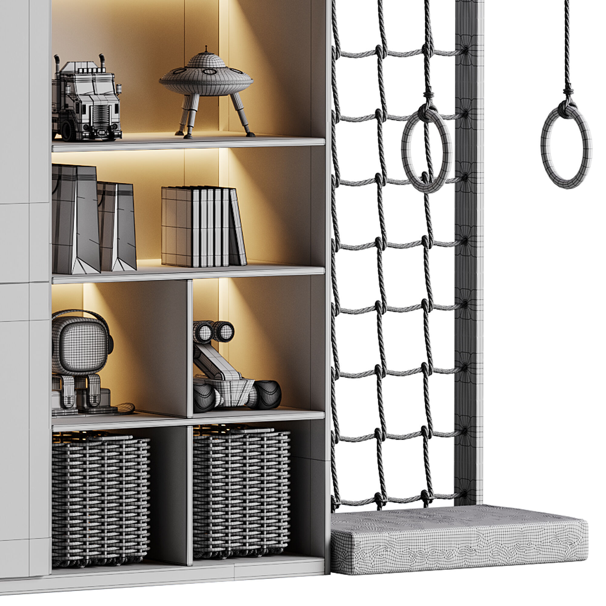 Workplace for Children 18 3D model_14