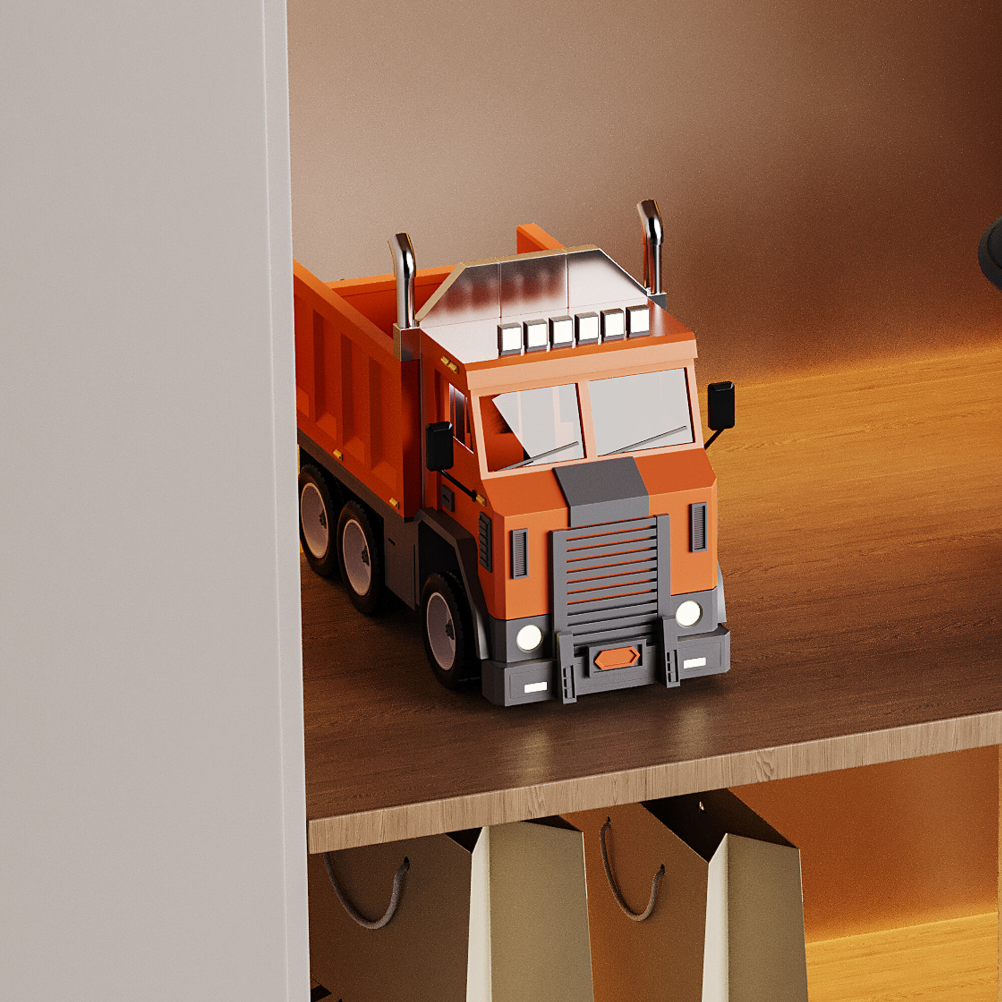 Workplace for Children 18 3D model_10