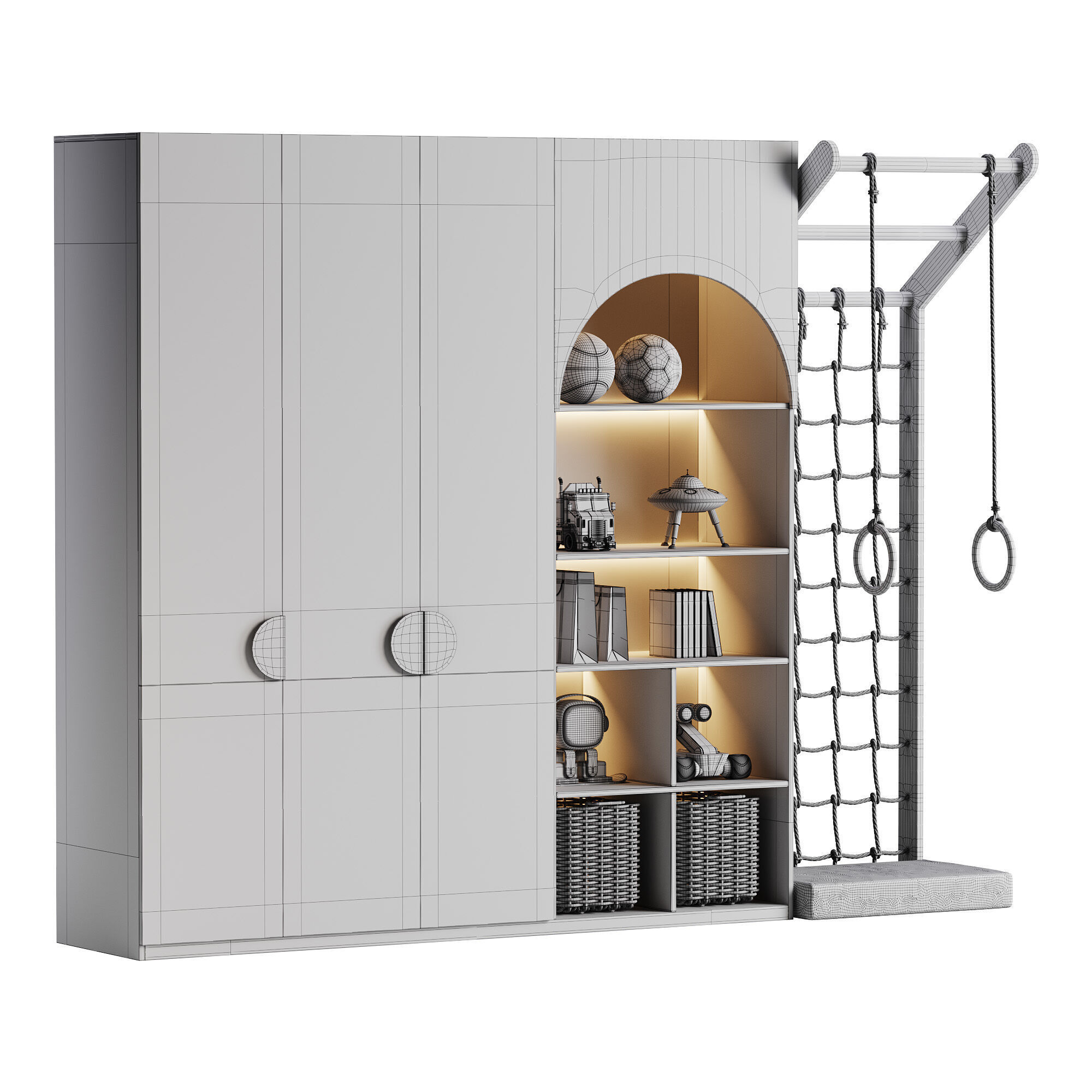 Workplace for Children 18 3D model_13