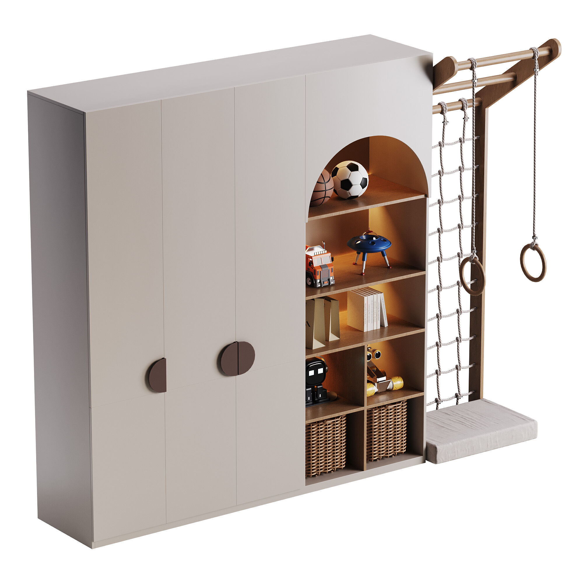 Workplace for Children 18 3D model_2