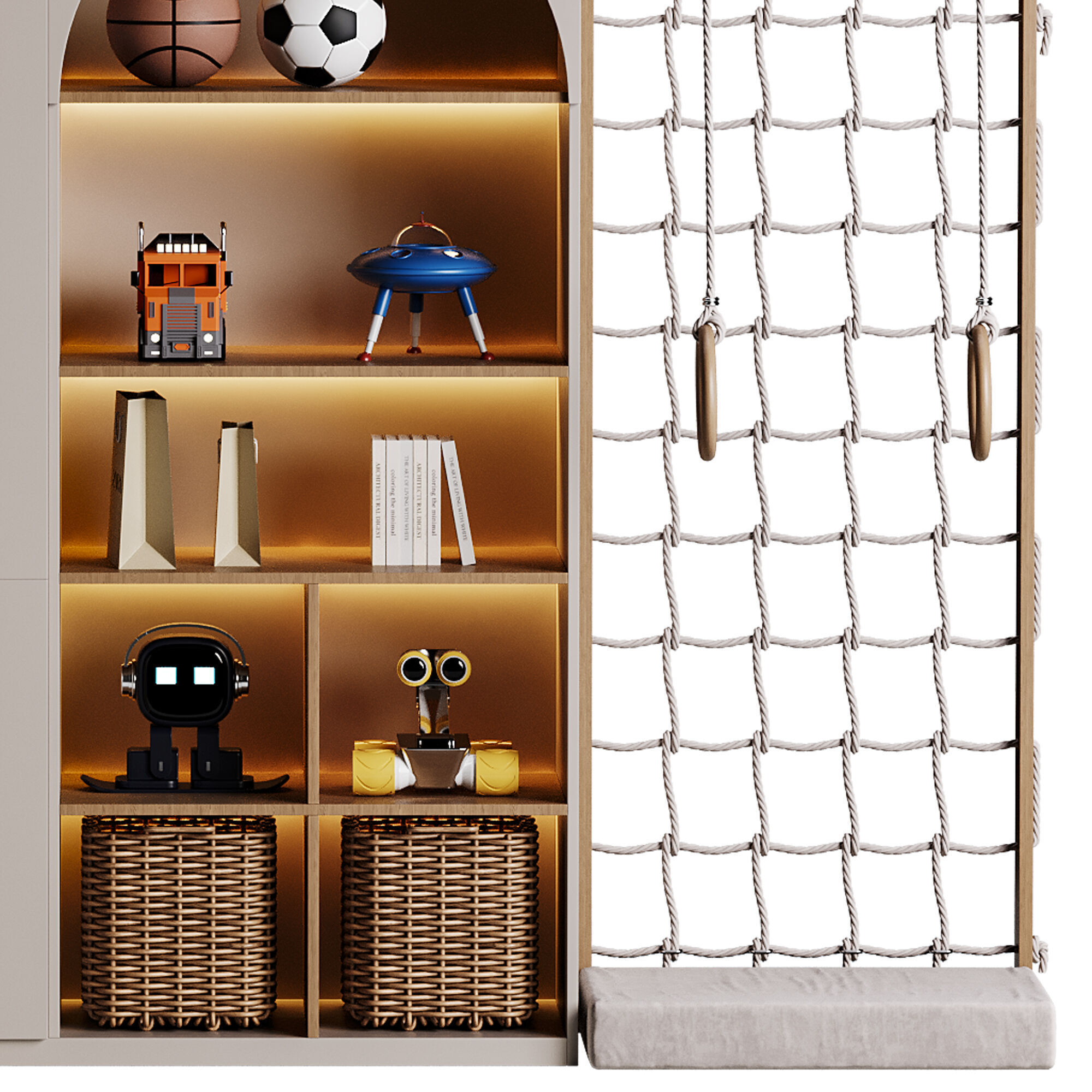 Workplace for Children 18 3D model_8