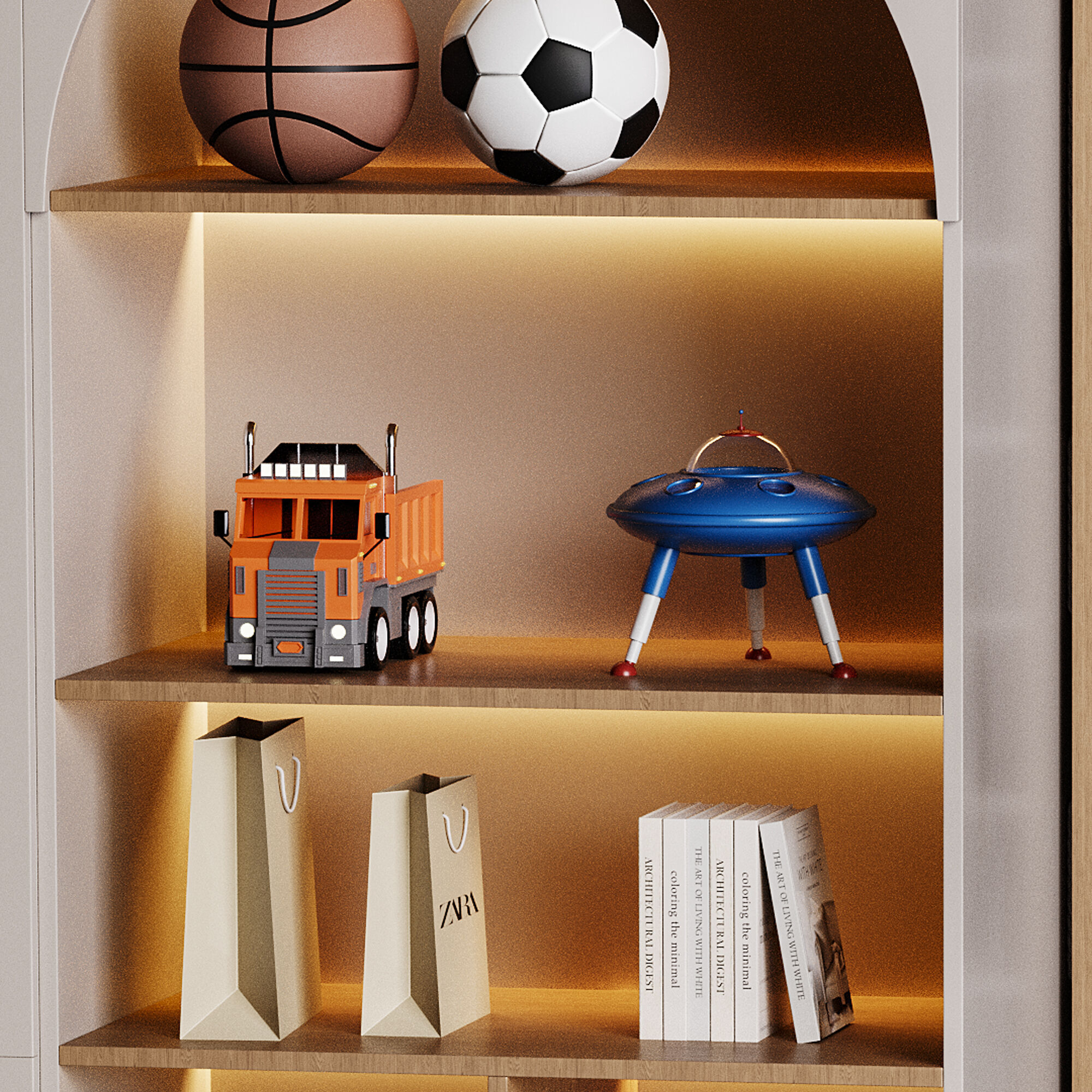 Workplace for Children 18 3D model_12