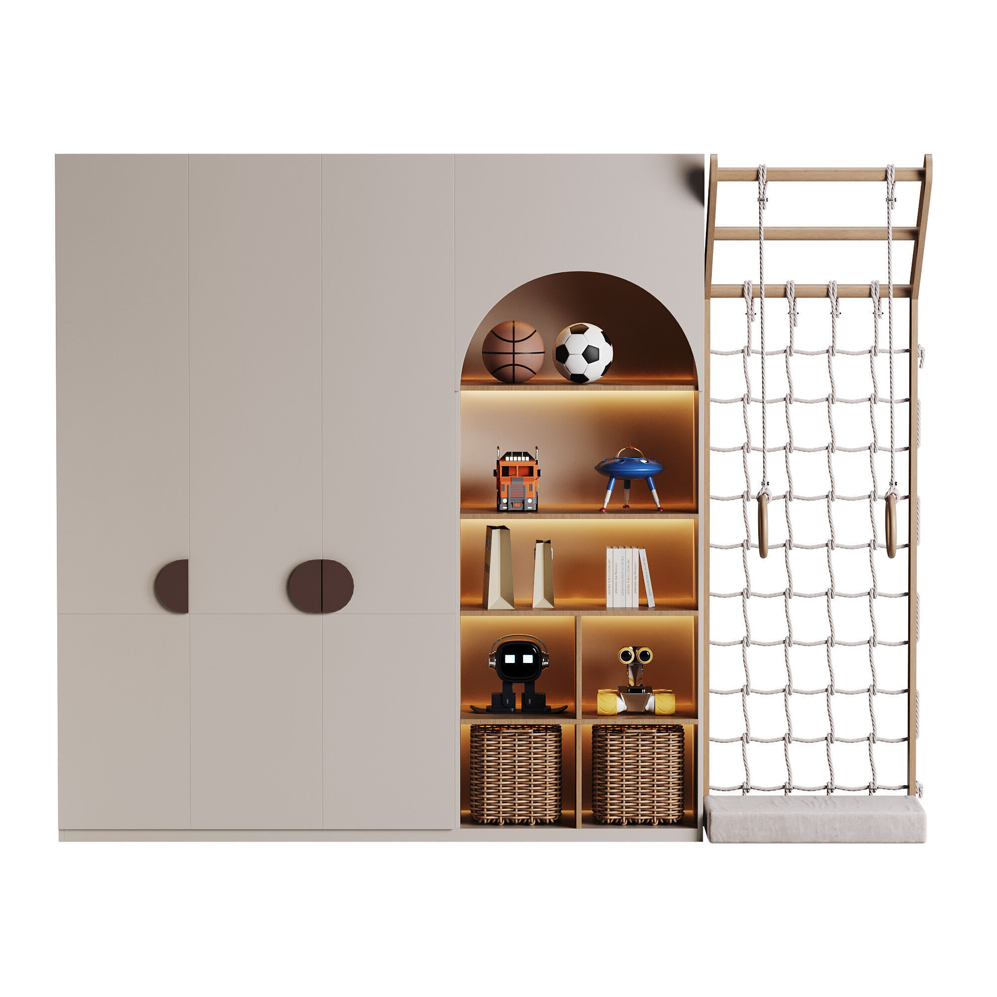 Workplace for Children 18 3D model_1