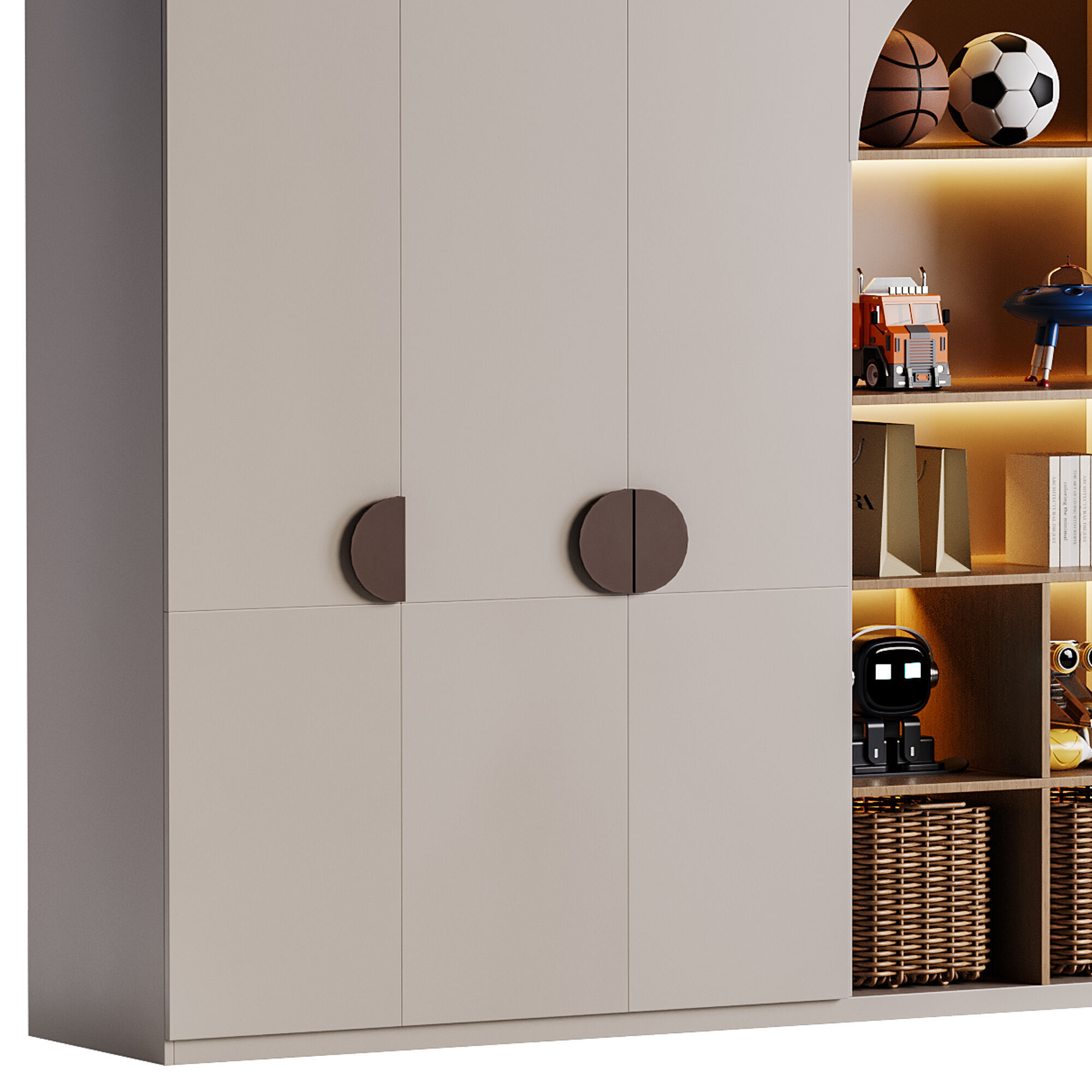 Workplace for Children 18 3D model_11