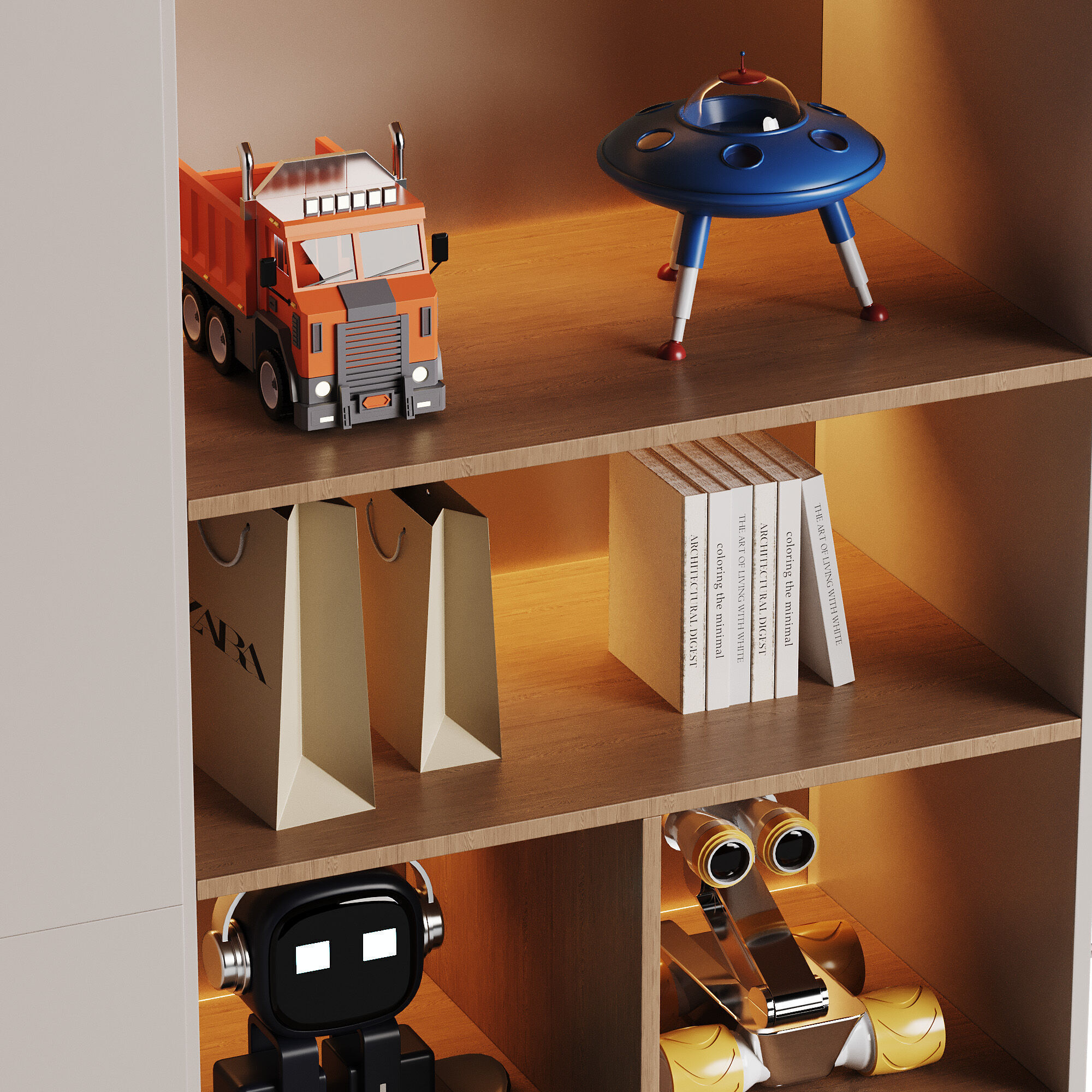 Workplace for Children 18 3D model_4