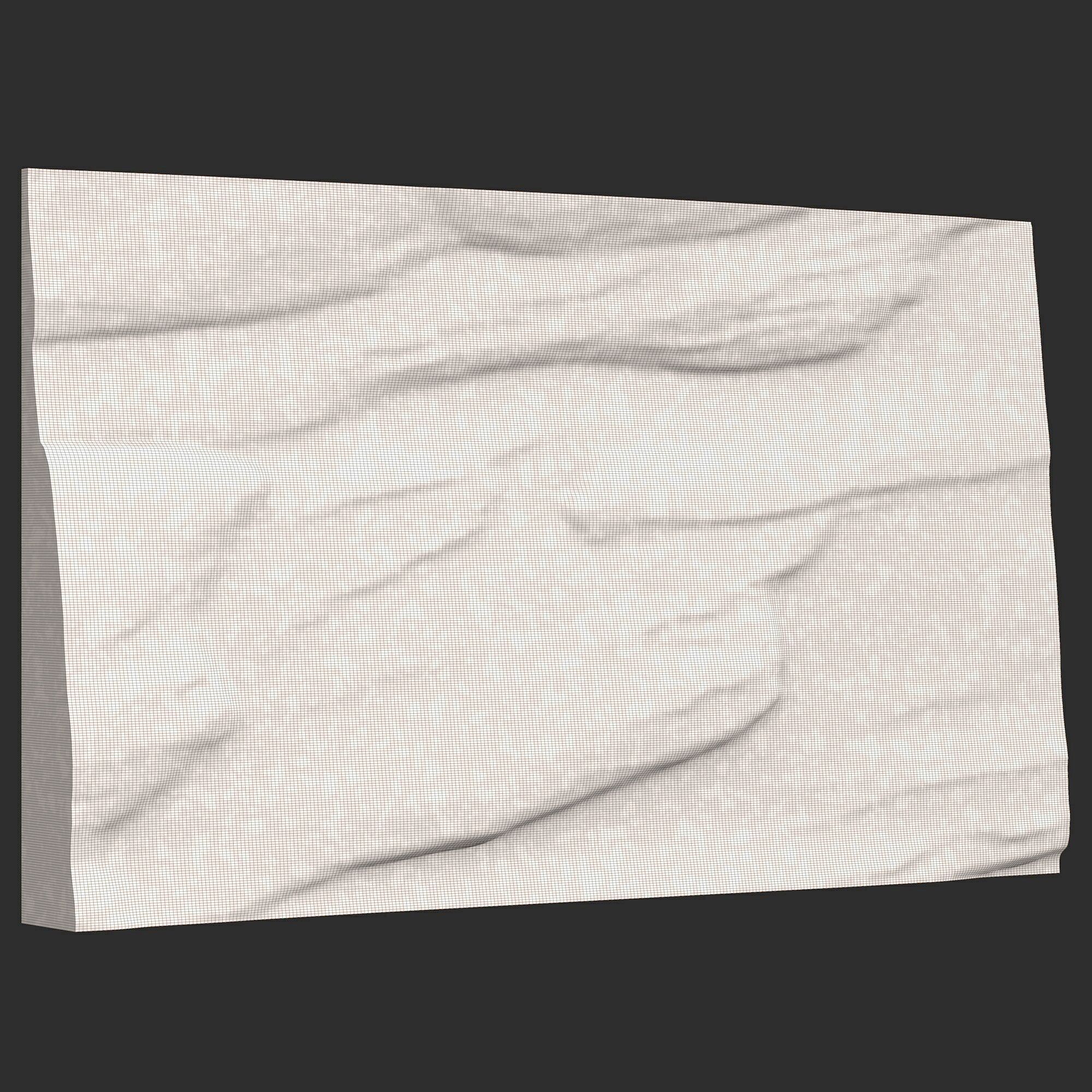 Stone Wall 362 3D print model_6