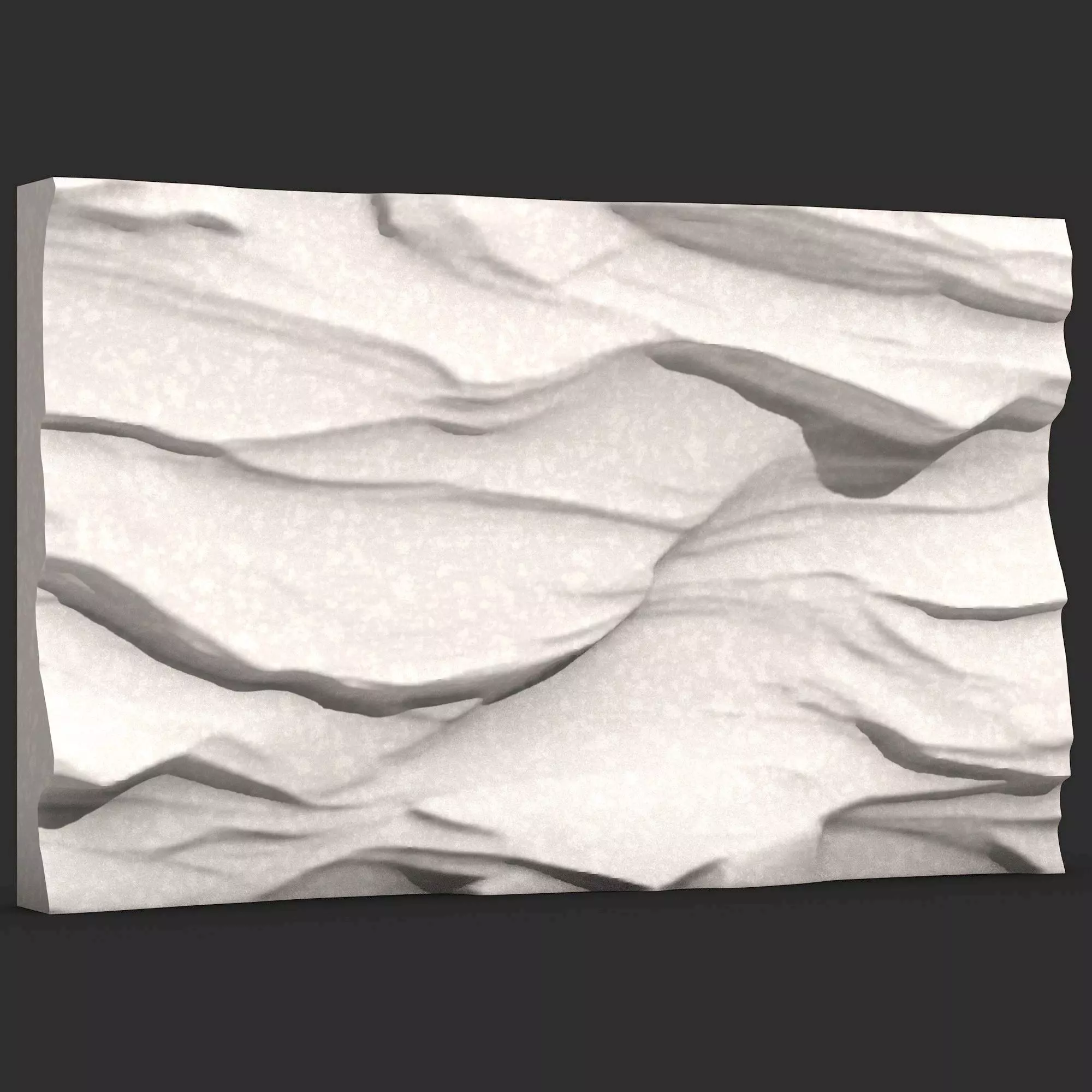 Stone Wall 360 3D print model_0