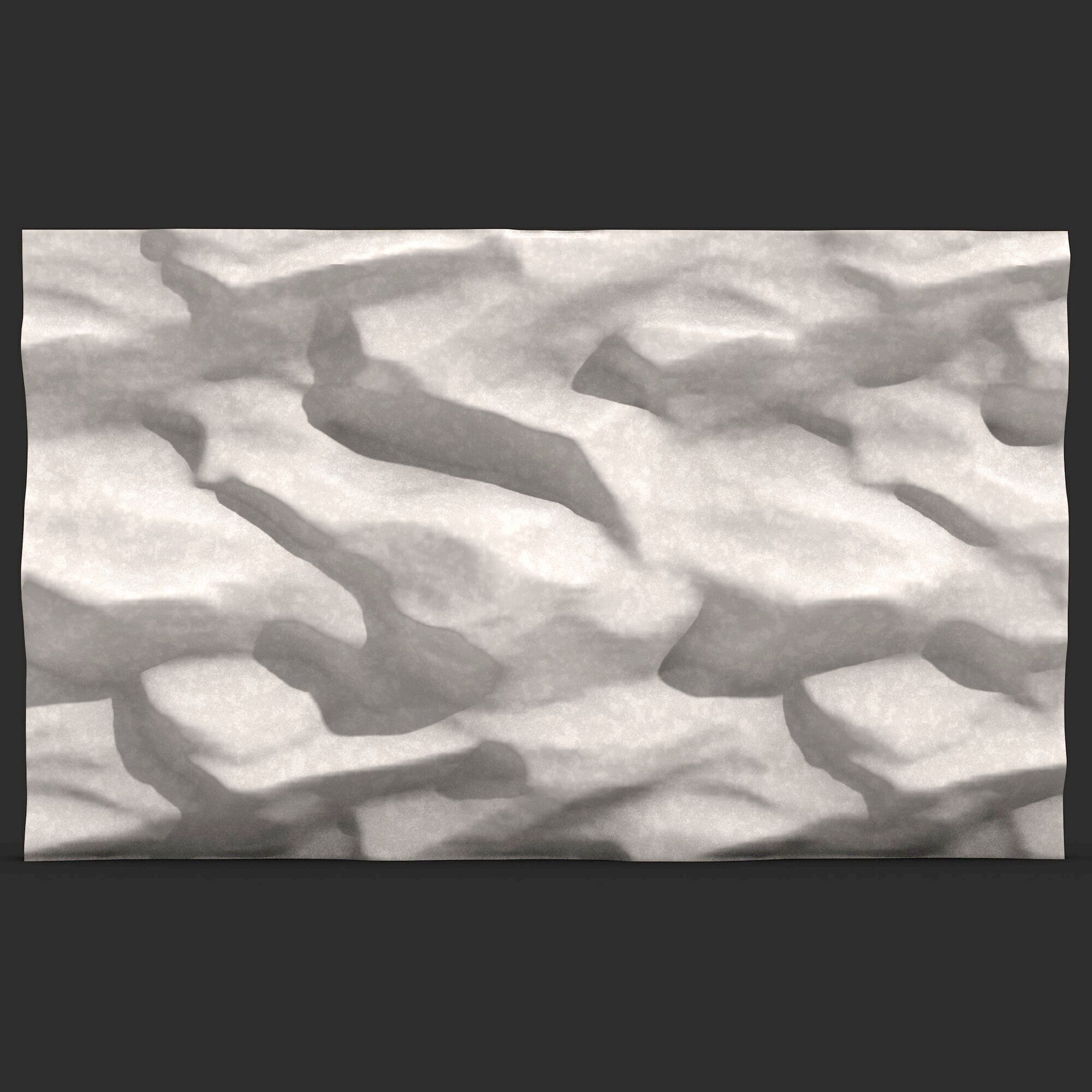 Stone Wall 358 3D print model_1