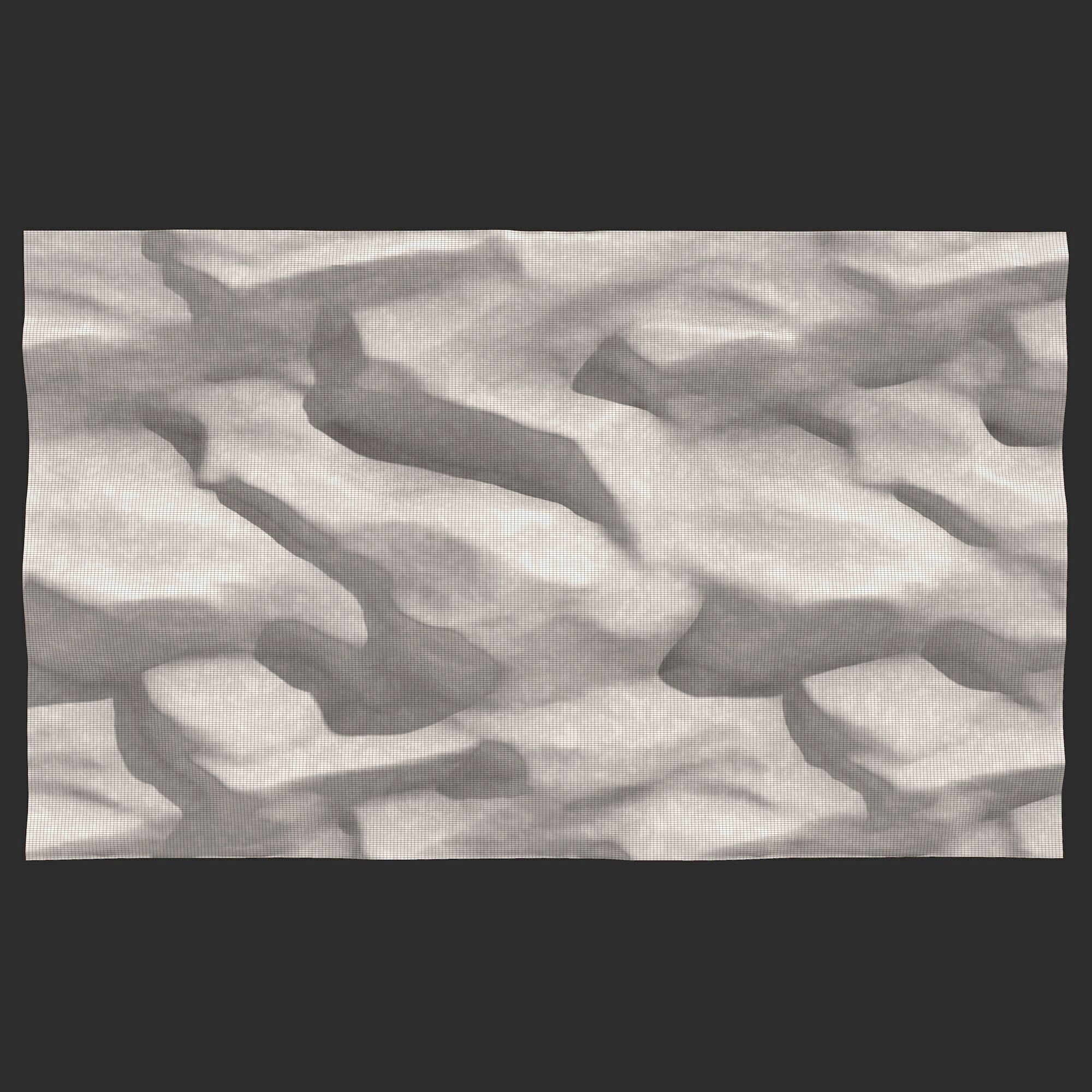 Stone Wall 358 3D print model_5