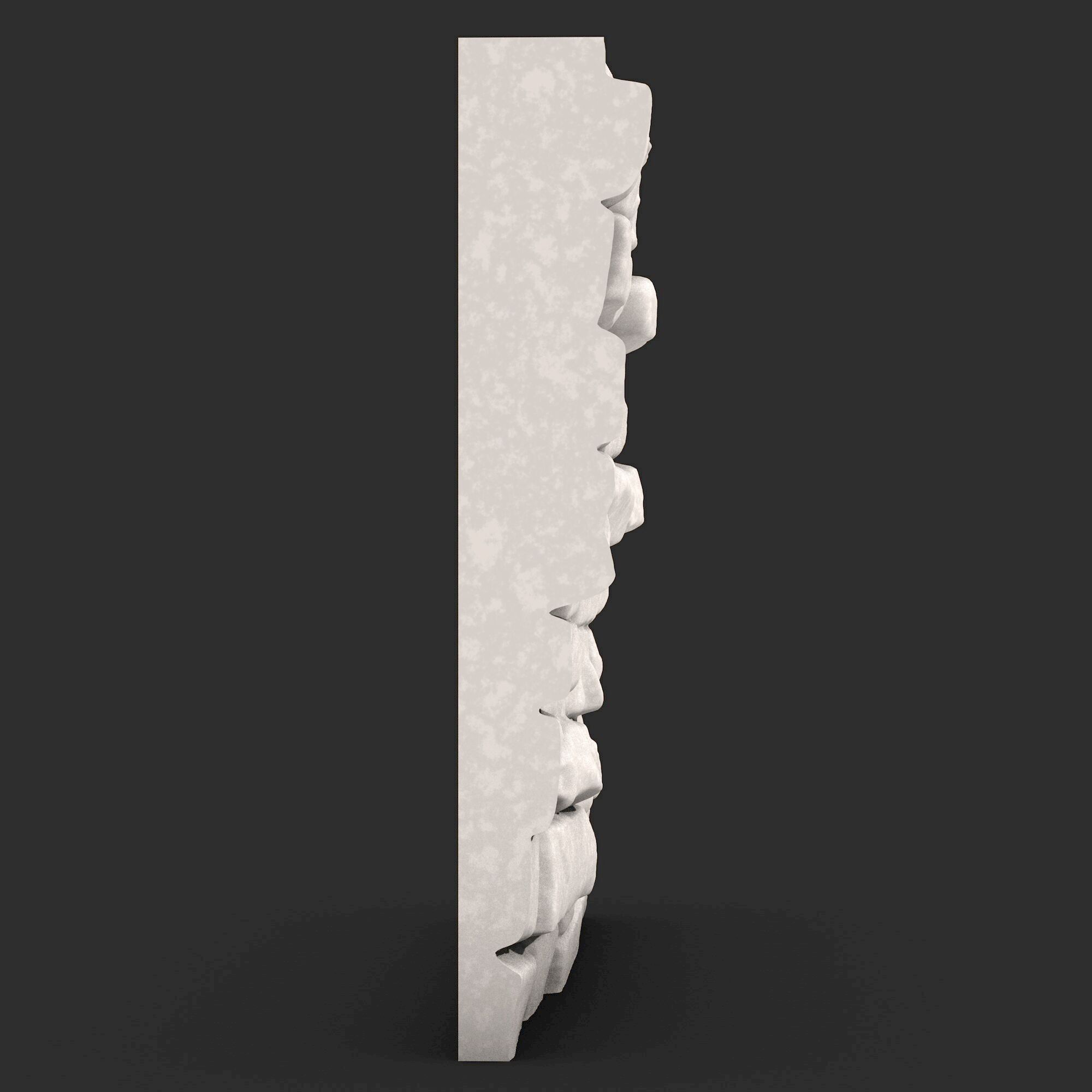 Stone Wall 357 3D print model_2