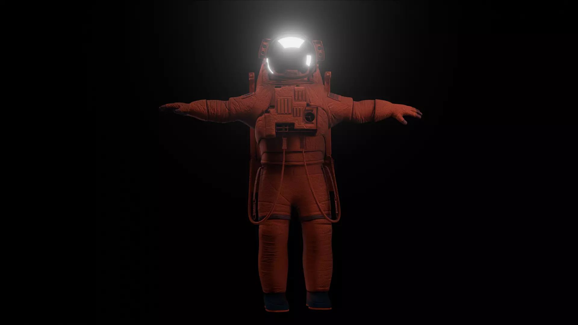 astronaut Free 3D model