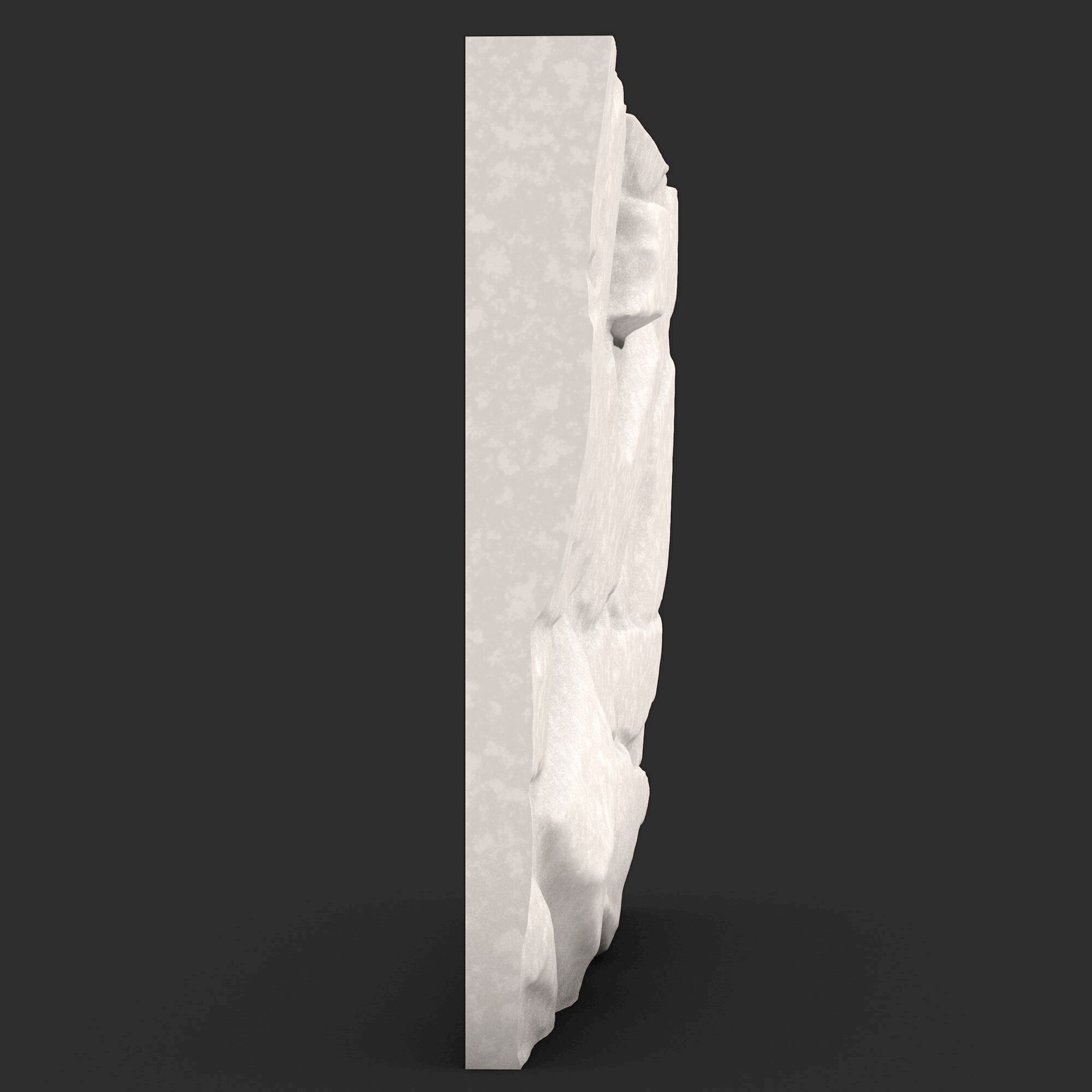 Stone Wall 355 3D print model_2
