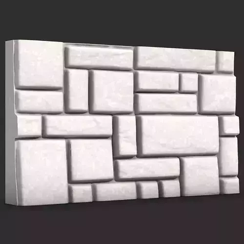 Stone Wall 351 3D print model