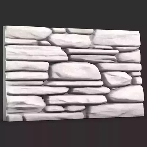 Stone Wall 350 3D print model
