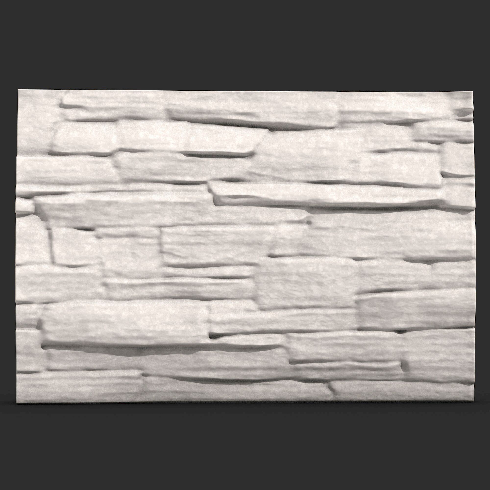 Stone Wall 346 3D model 3D printable | CGTrader