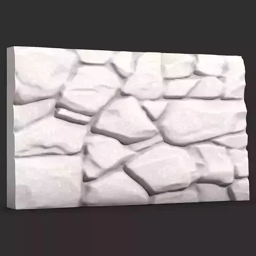 Stone Wall 345 3D print model