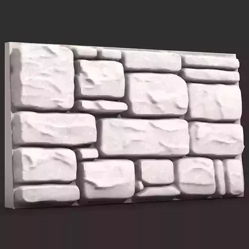 Stone Wall 344 3D print model