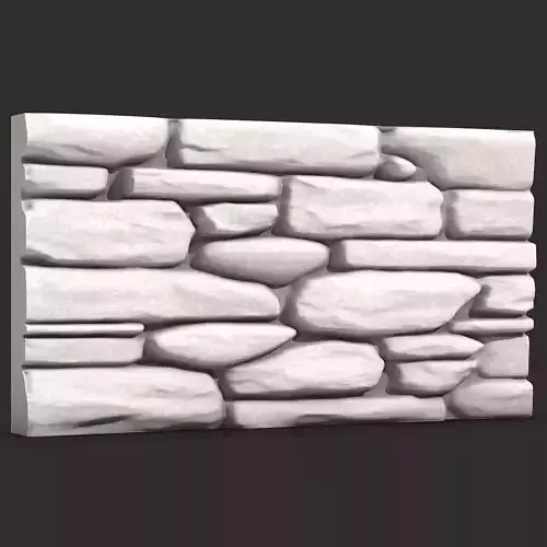 Stone Wall 338 3D print model