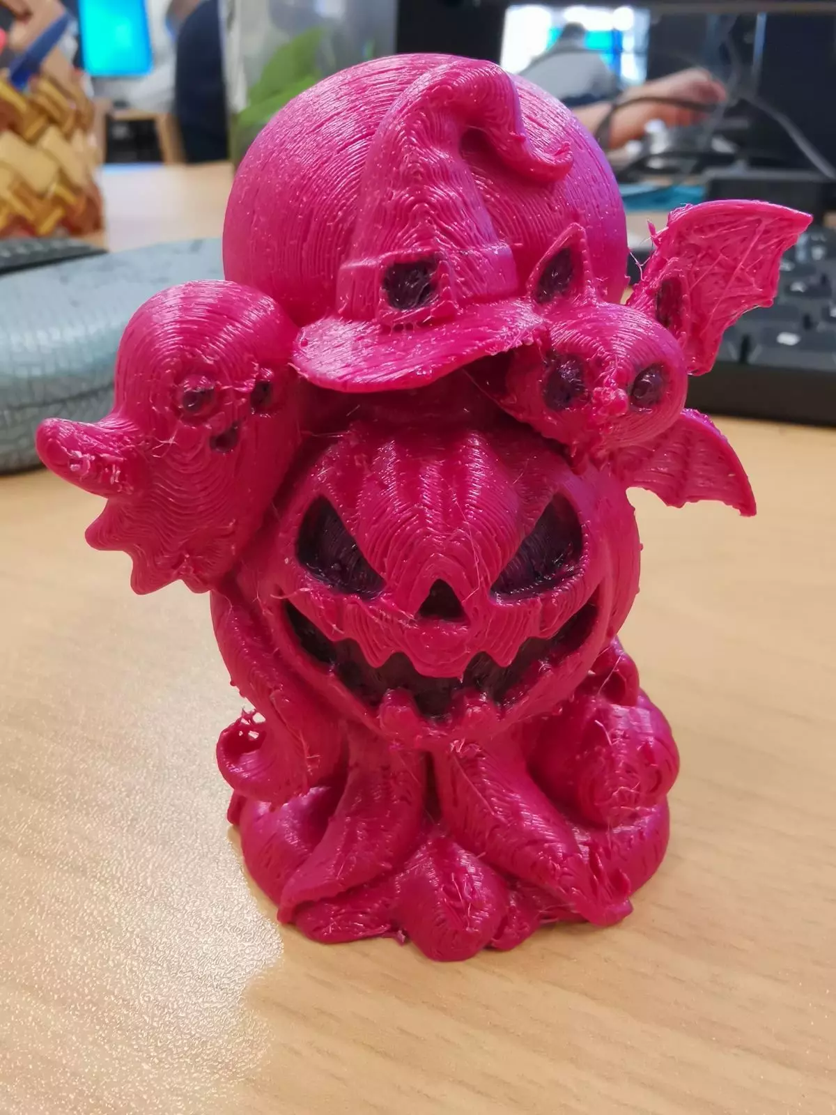The Three Halloween Friends 3D print model_2