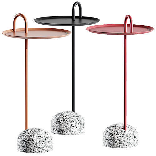 Hay Bowler Side Table 3D model