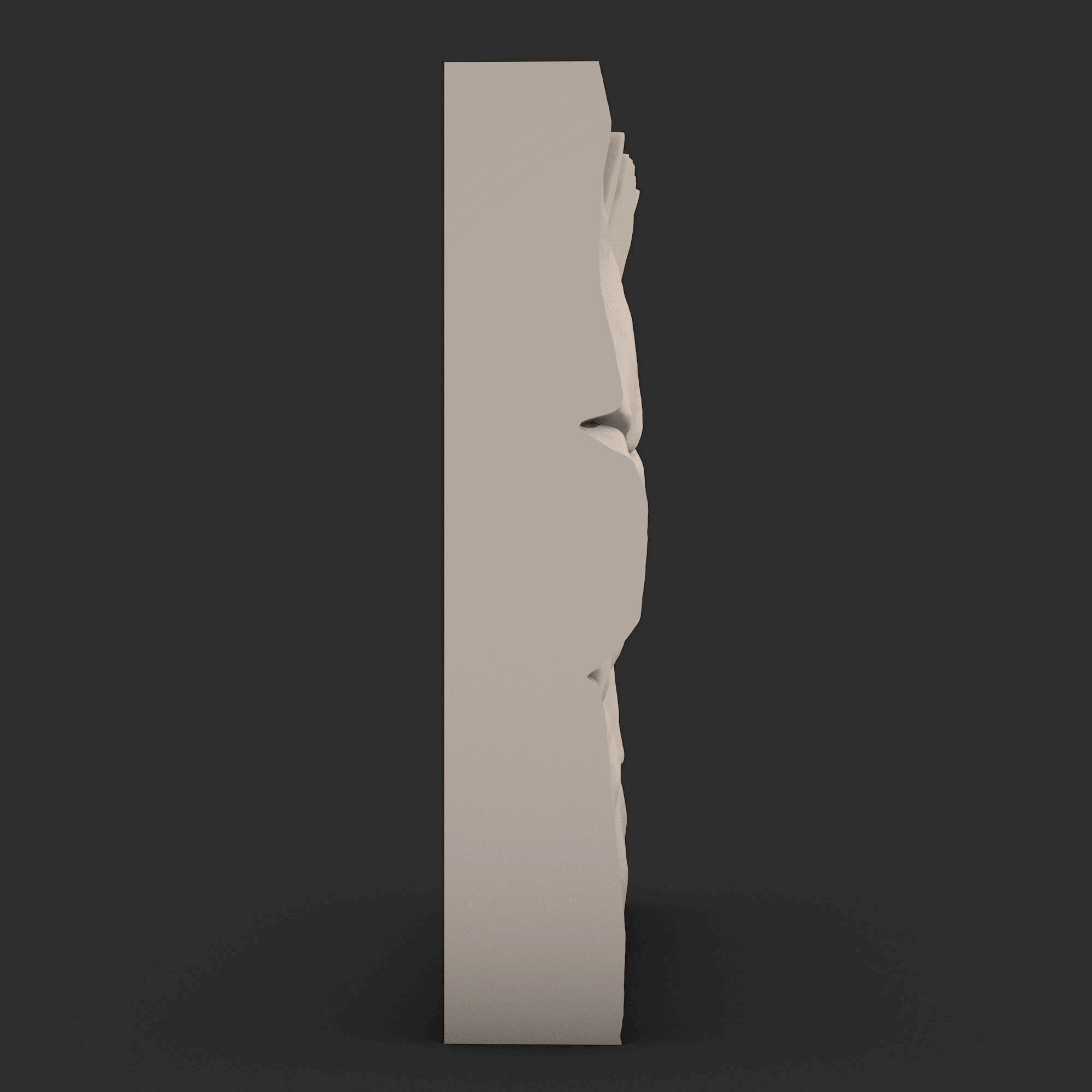 Stone Wall 335 3D print model_3