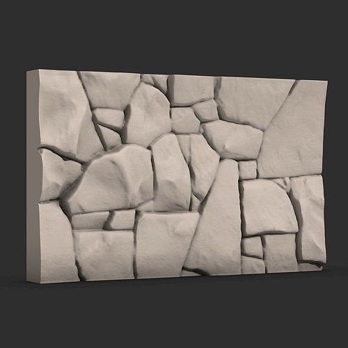 Stone Wall 335 3D print model