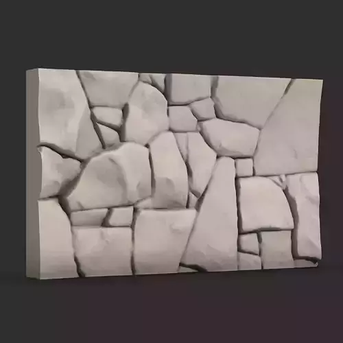 Stone Wall 335 3D print model