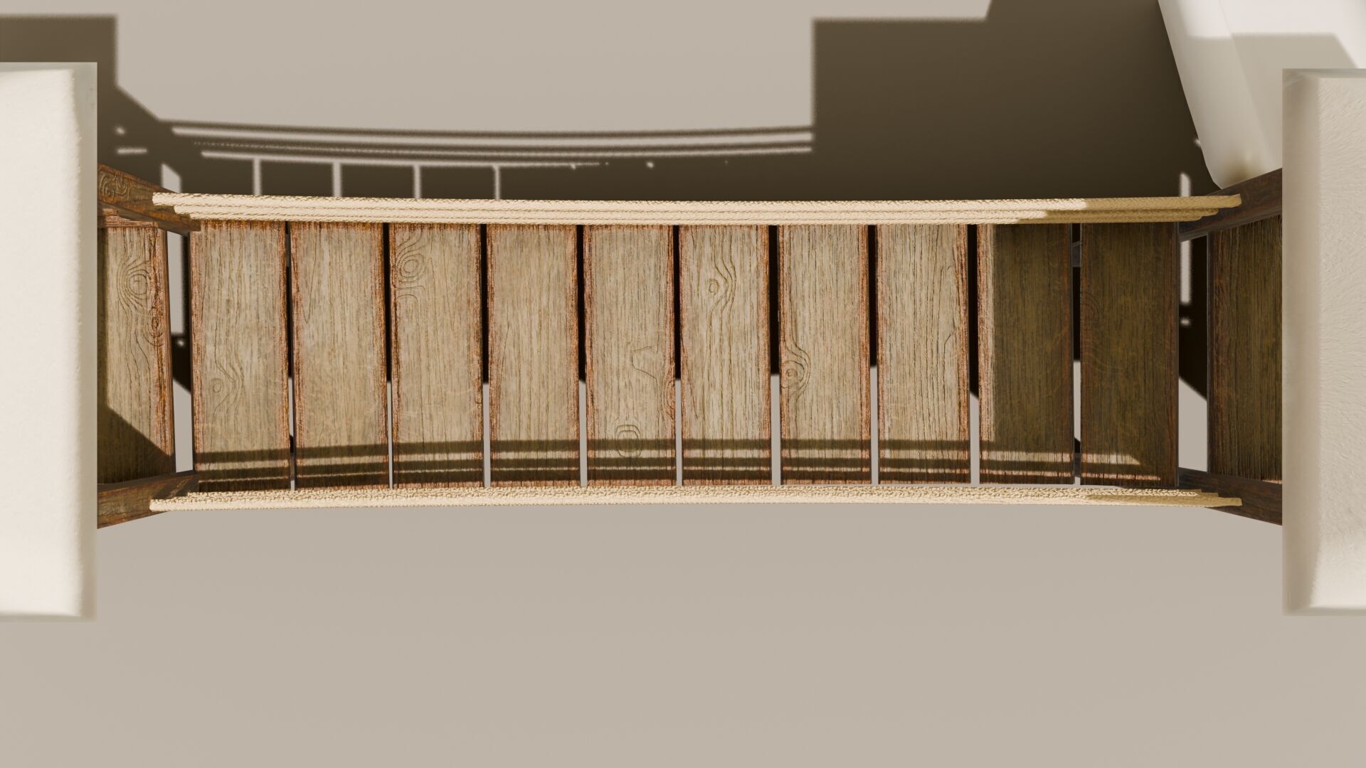 Playground castle with a slide Low-poly 3D model_2